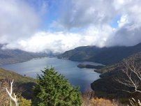 20161019社山から見下ろした中禅寺湖