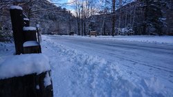 【12/23】湯元の積雪状況