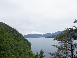 【9/20】中禅寺湖北岸歩道状況
