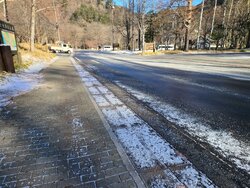 【11/19】奥日光　今朝の路面状況