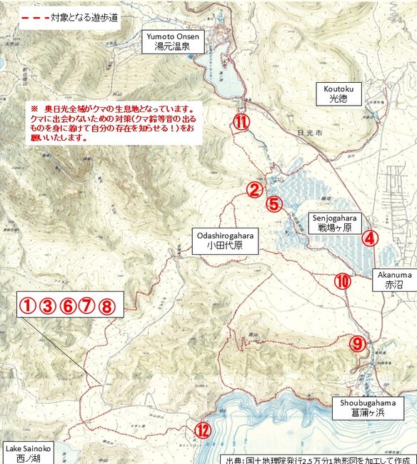 クマ目撃マップ